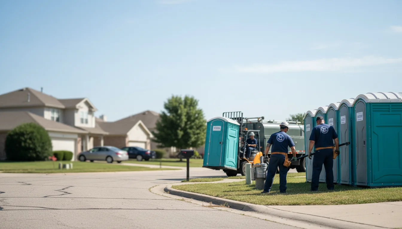 Porta Potty Rental in Reklaw, TX near me